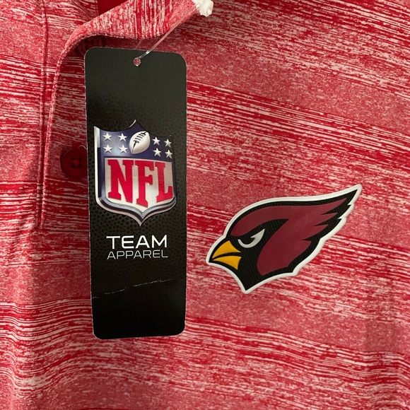 Officially licensed NFL Arizona Cardinals Antigua golf Polo size L - Picture 5 of 5